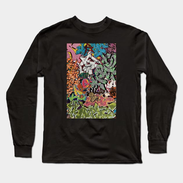 Kare Classic Collage Long Sleeve T-Shirt by Afuphilly